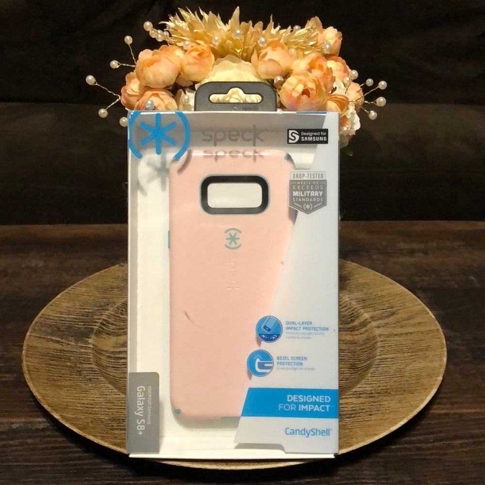 💗 Speck Galaxy S8+ Baby Pink & Blue Case